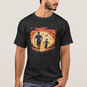 Übung für Fitness-Enthusiasten Vater und Vater T-Shirt
