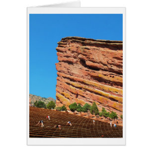 Übung im Roten Felsen Park, Colorado-Karte