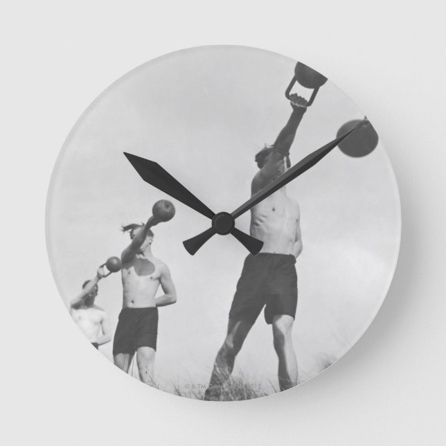 Übung Runde Wanduhr (Vorderseite)