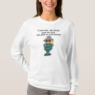 Übung, Stoß, Sprungs-Spaß T-Shirt