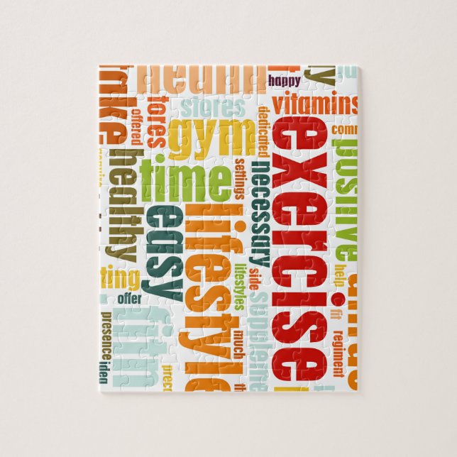 Übungs-Fitness-Lebensstil (Vertikal)