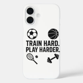 Übungskalender für Hard Play iPhone 16 Hülle