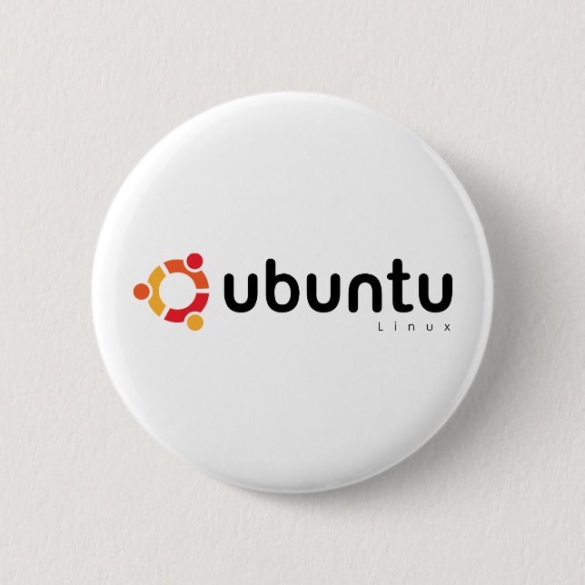 Ubuntu Linux Quelle Button (Vorderseite)