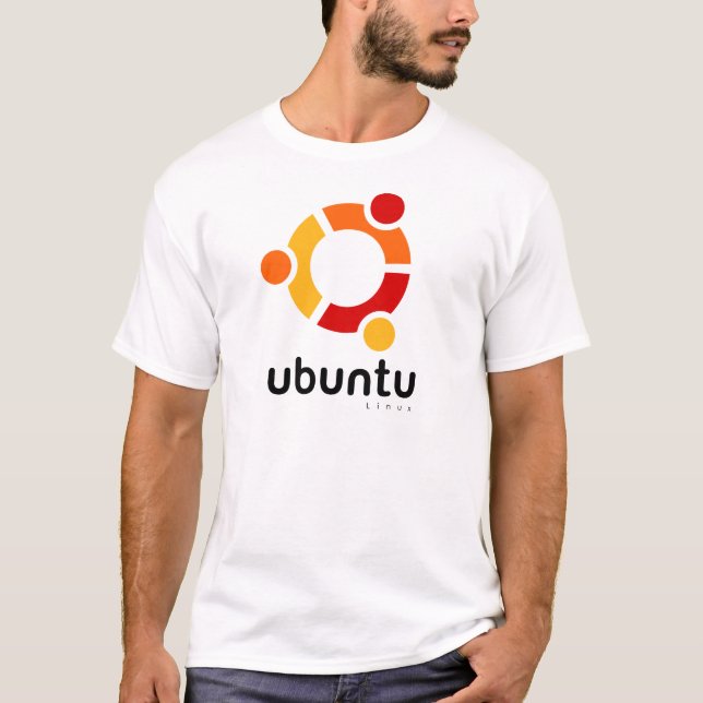 Ubuntu Linux Quelle T-Shirt (Vorderseite)