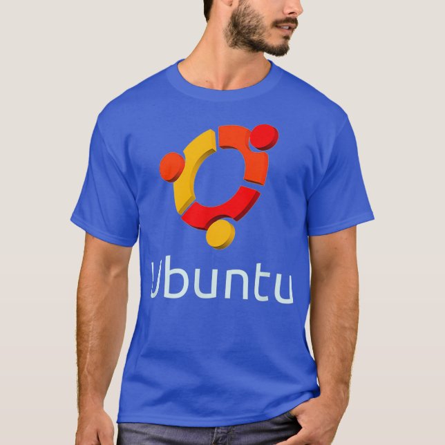 Ubuntu Os  Linu Tu Penguin Tee (Vorderseite)