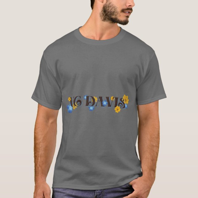 uc davis florals Oversized T-Shirt (Vorderseite)
