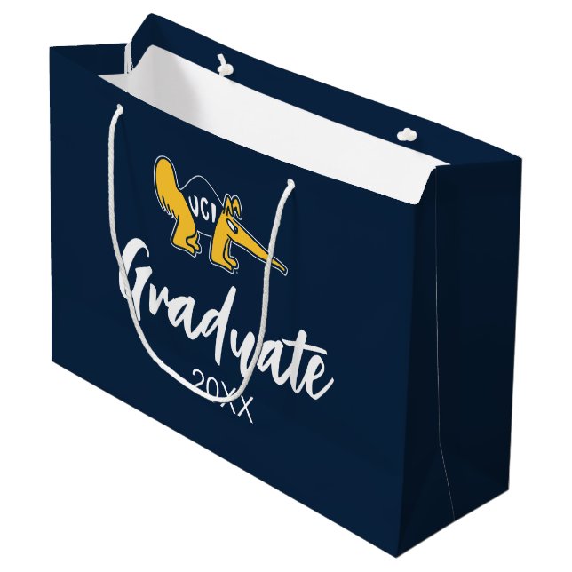 UC Irvine | UCI Anteaters Große Geschenktüte (Vorderseite Schrägansicht)