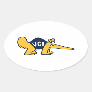 UC Irvine   UCI Anteaters Ovaler Aufkleber
