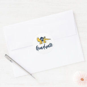 UC Irvine UCI Anteaters Runder Aufkleber