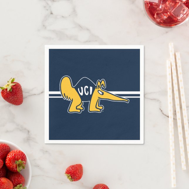 UC Irvine | UCI Anteaters Serviette (Beispiel)