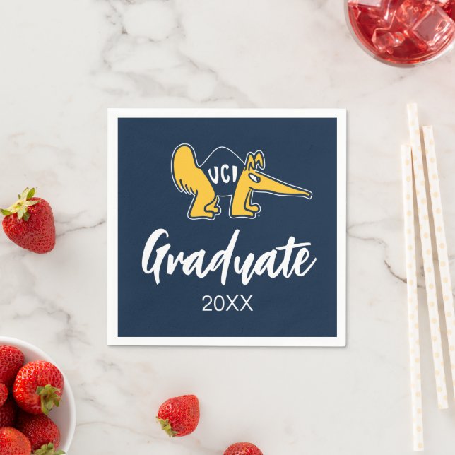 UC Irvine | UCI Anteaters Serviette (Beispiel)