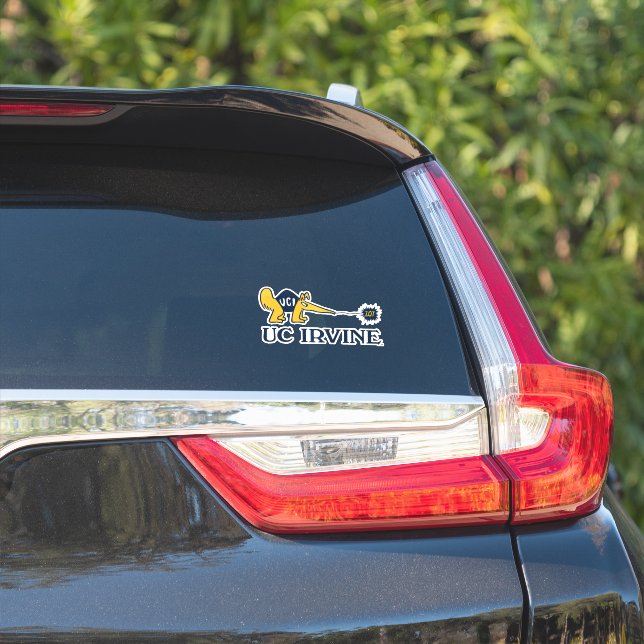 UC Irvine | UCI Anteaters Zot! Aufkleber (Auto Seite)