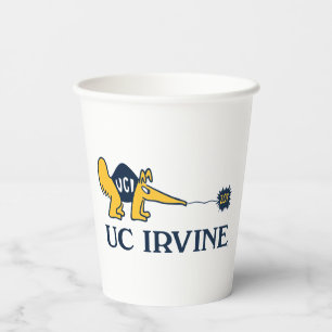 UC Irvine UCI Anteaters Zot! Pappbecher
