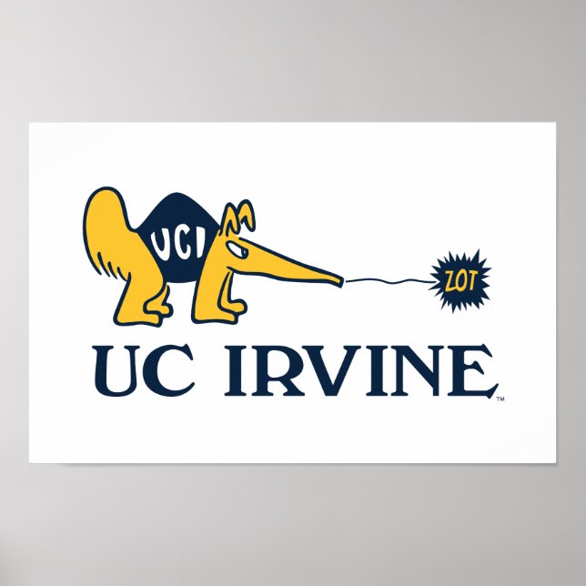 UC Irvine | UCI Anteaters Zot! Poster (Vorne)