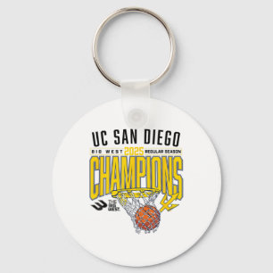 Uc San Diego Tretons 2025 Reguläre Saison Basketba Schlüsselanhänger