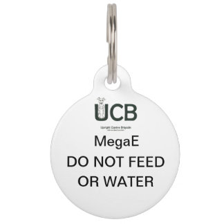UCB MegaE dogtag Haustiermarke