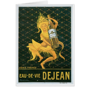 UCE De luttent l'art vintage d'annonce de boissons