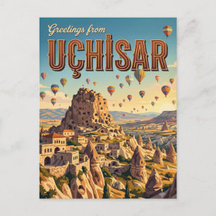 Uçhisar Türkei Postkarte