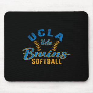 Ucla Bruins Softball Vintage Offiziell Lizenziert  Mousepad