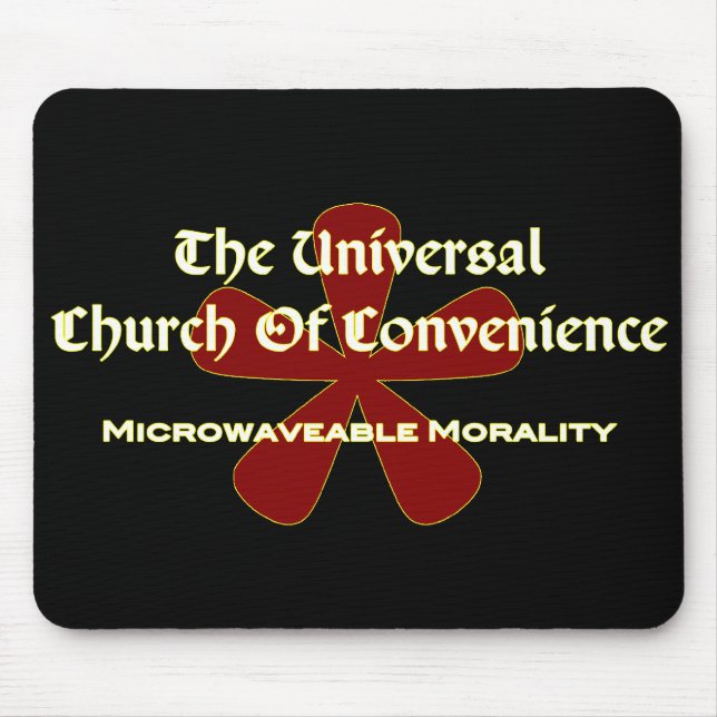 UCOC Mikrowelle - Dunkelheit Mousepad (Vorne)