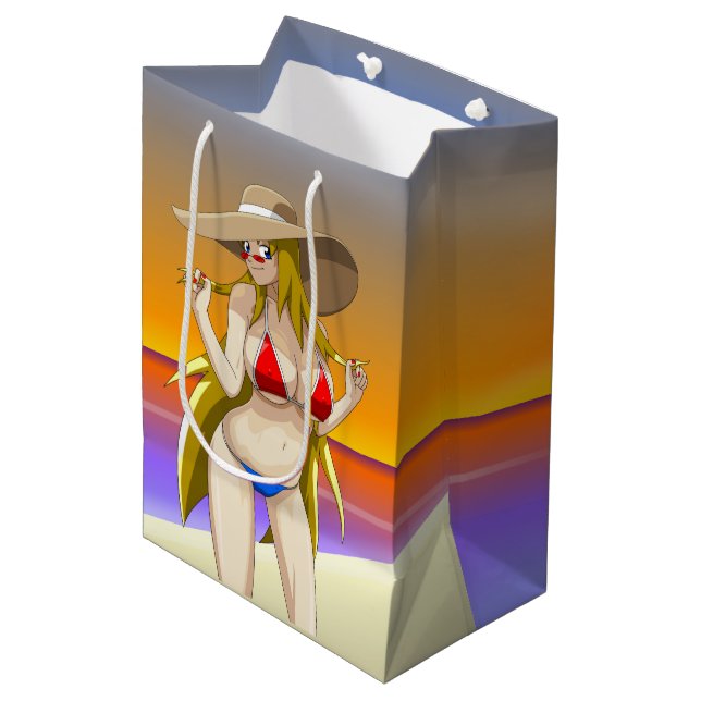 Ucogi Summer Mittlere Geschenktüte (Vorderseite Schrägansicht)