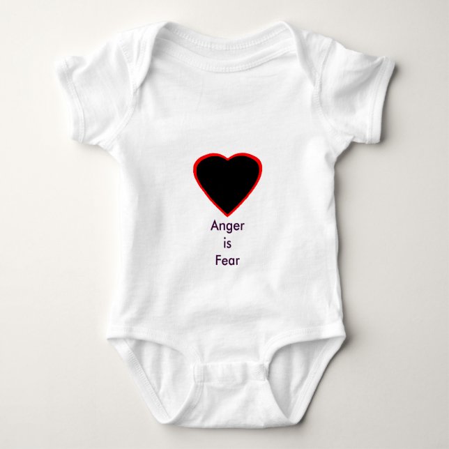 ! UCreate Wut ist Angst Baby Strampler (Vorderseite)