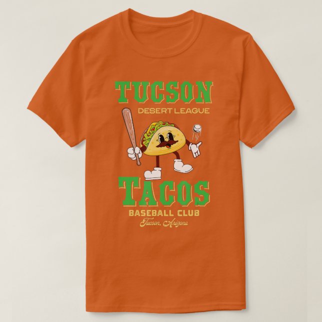 ucson acos Retro Minor League Baseball Team T-Shirt (Design vorne)
