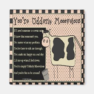 Udderly Moovelous Magnet