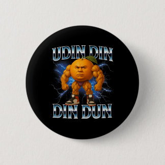Udin Din Dun Funny Italienisch Brainrot Meme Bodyb Button