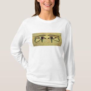 Udjat Augen auf einem Sarg, mittleres Königreich T-Shirt