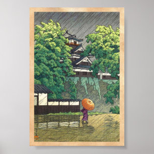 Udo Turm, Kumamoto-Schloss (Kumamoto-jô Udoyagura) Poster