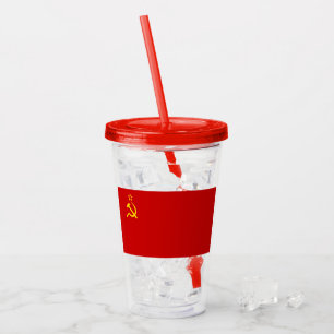 UdSSR Acryltrinkbecher
