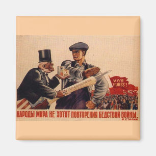 UdSSR CCCP Kalter Krieg Sowjetunion Gewerkschaft P Magnet