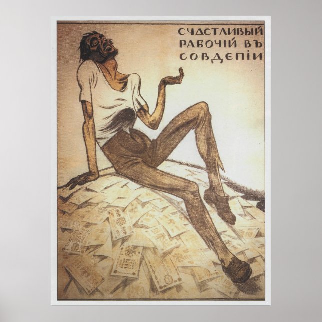 UdSSR CCCP Kalter Krieg Sowjetunion Gewerkschaft P Poster (Vorne)