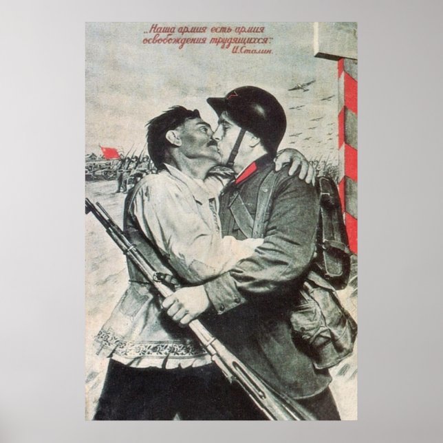 UdSSR CCCP Kalter Krieg Sowjetunion Gewerkschaft P Poster (Vorne)