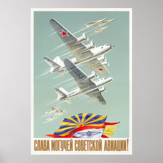 UdSSR CCCP Kalter Krieg Sowjetunion Gewerkschaft P Poster (Vorne)