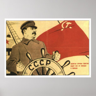 UdSSR CCCP Kalter Krieg Sowjetunion Gewerkschaft P Poster