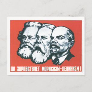 UdSSR CCCP Kalter Krieg Sowjetunion Propagandaplak Postkarte