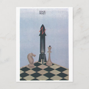 UdSSR CCCP Kalter Krieg Sowjetunion Propagandaplak Postkarte