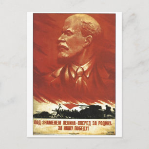 UdSSR CCCP Kalter Krieg Sowjetunion Propagandaplak Postkarte