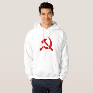 UdSSR-Gewerkschaft Flagge Kommunistische Sichel un Hoodie