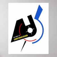 UdSSR-Hammer und Sichel, Art des Konstruktivismus
