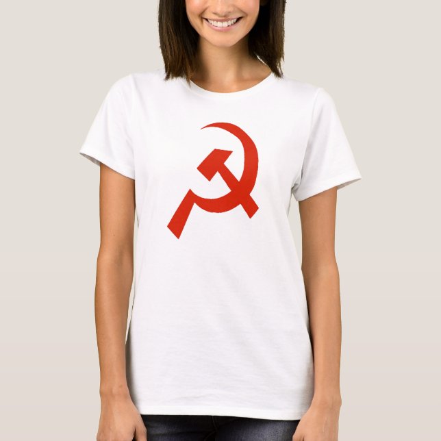 UdSSR-Hammersymbol T-Shirt (Vorderseite)