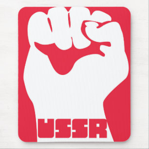 UdSSR Sowjetische Faust Poster Mousepad