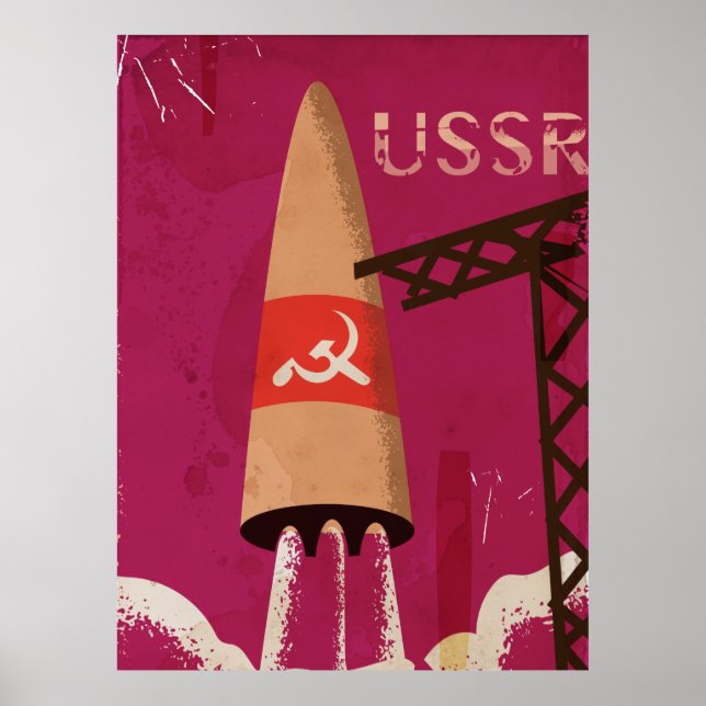 UdSSR Vintage Poster (Vorne)
