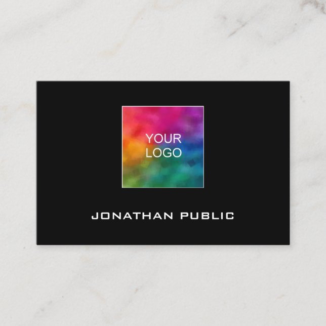 UE Euro Taille Cartes de visite modernes Ajouter l (Devant)