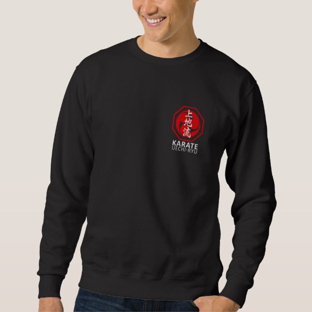 Uechi Ryu Karate Symbol Kanji Japan Martial Art MM Sweatshirt (Vorderseite)