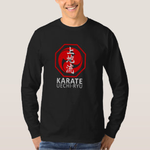 Uechi Ryu Karate Symbol Kanji Japan Martial Art Vi T-Shirt