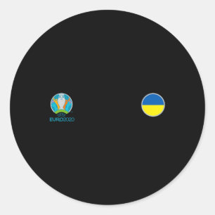 Uefa Euro Ukraine'  Runder Aufkleber