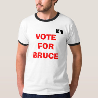 UEFL "Abstimmung für Bruce" Wecker-T - Shirt
